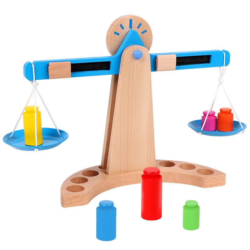 Wooden Scale Set  Montessori Child