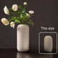 Mini Beige Cylindrical Ceramic Boho Style Vase