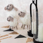 Cute Wool Sheep tabletop decor set of 3