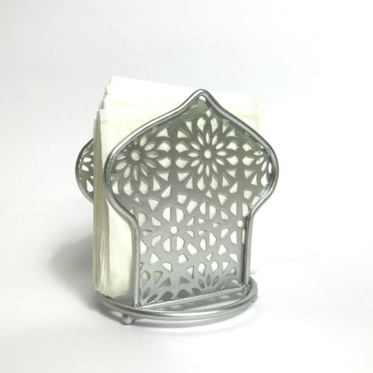 Silver Tissue Holder