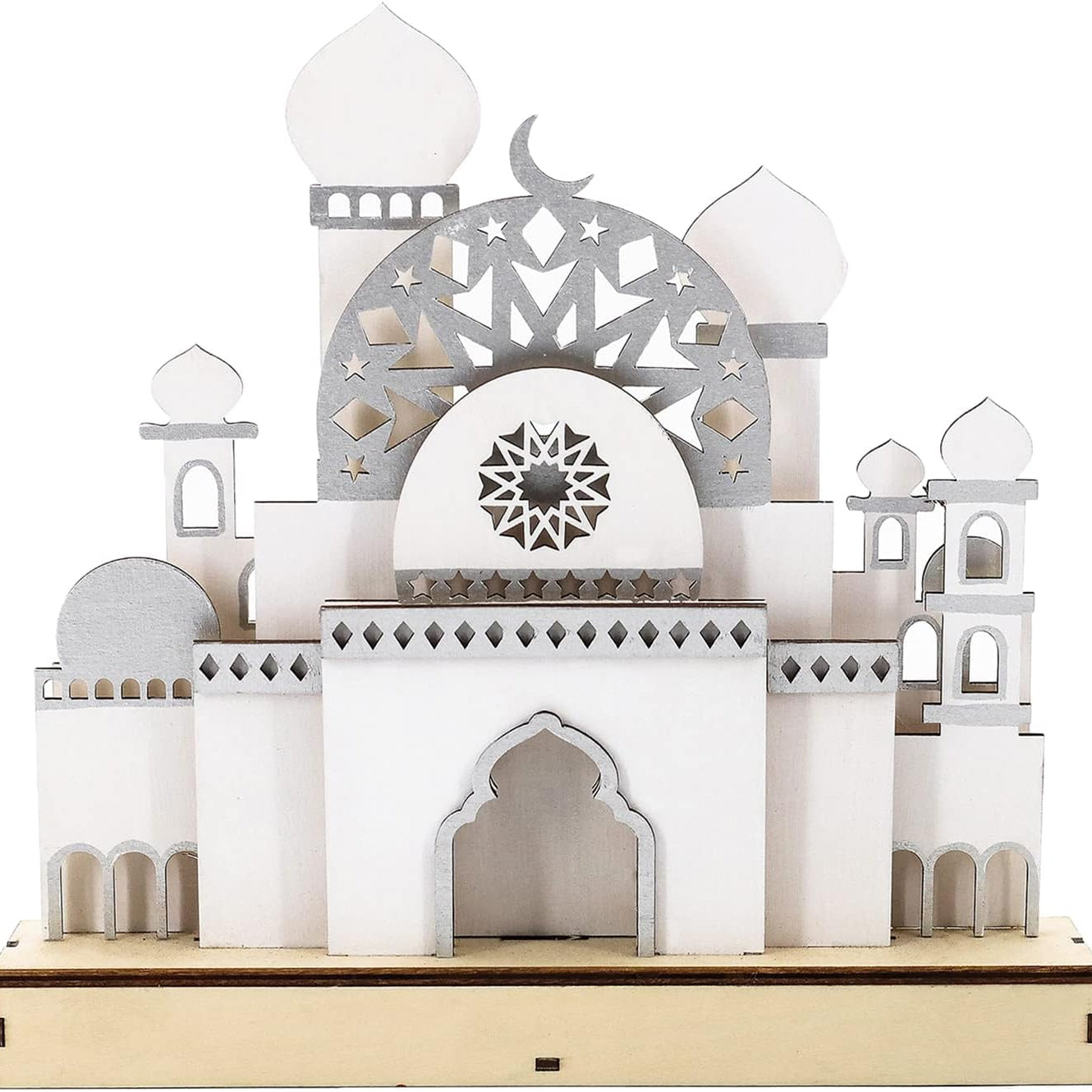 Silver Wooden Mosque