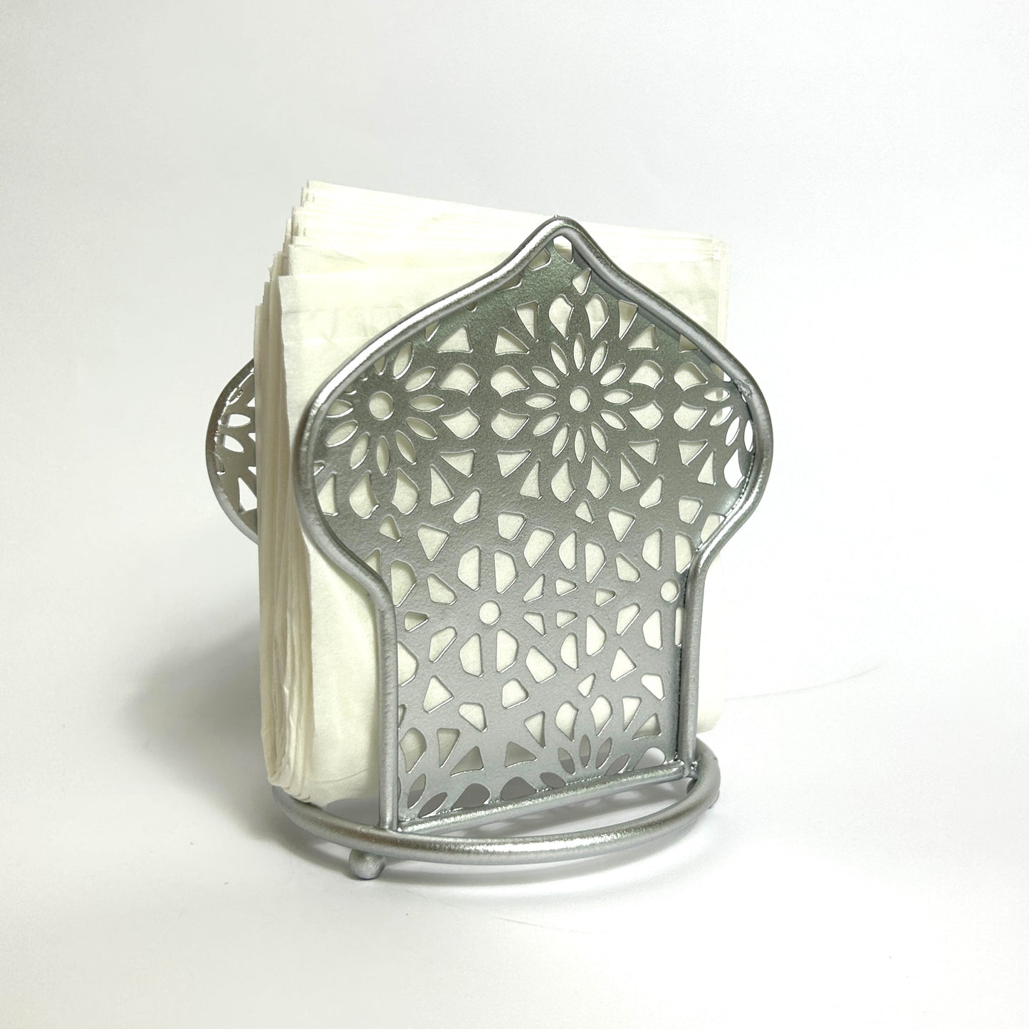 Silver Tissue Holder