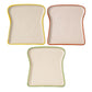 Ceramic 1 PC Toast bread plate minor faults