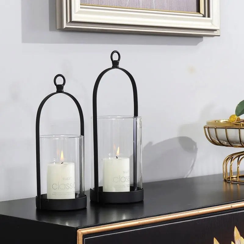 Black Lantern set with Glass