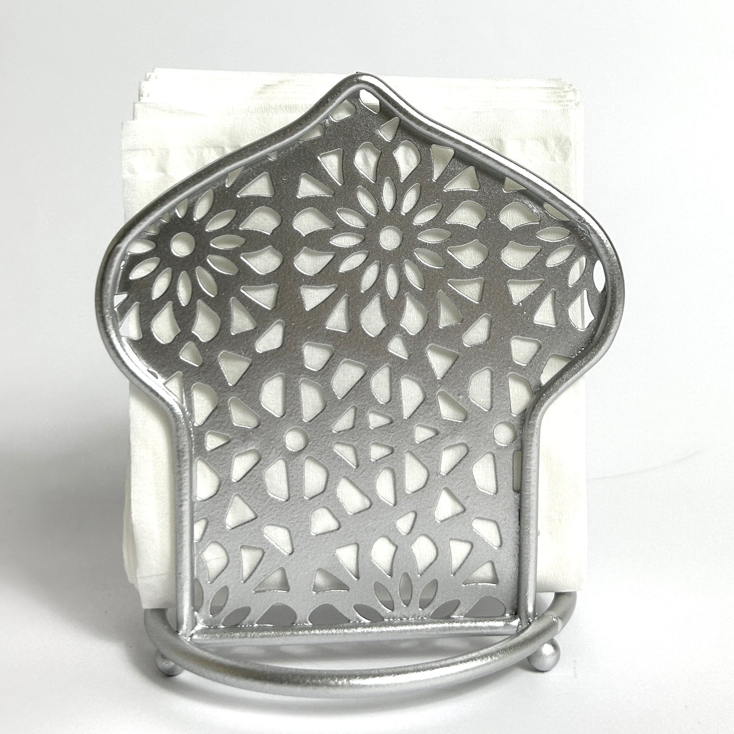 Silver Tissue Holder