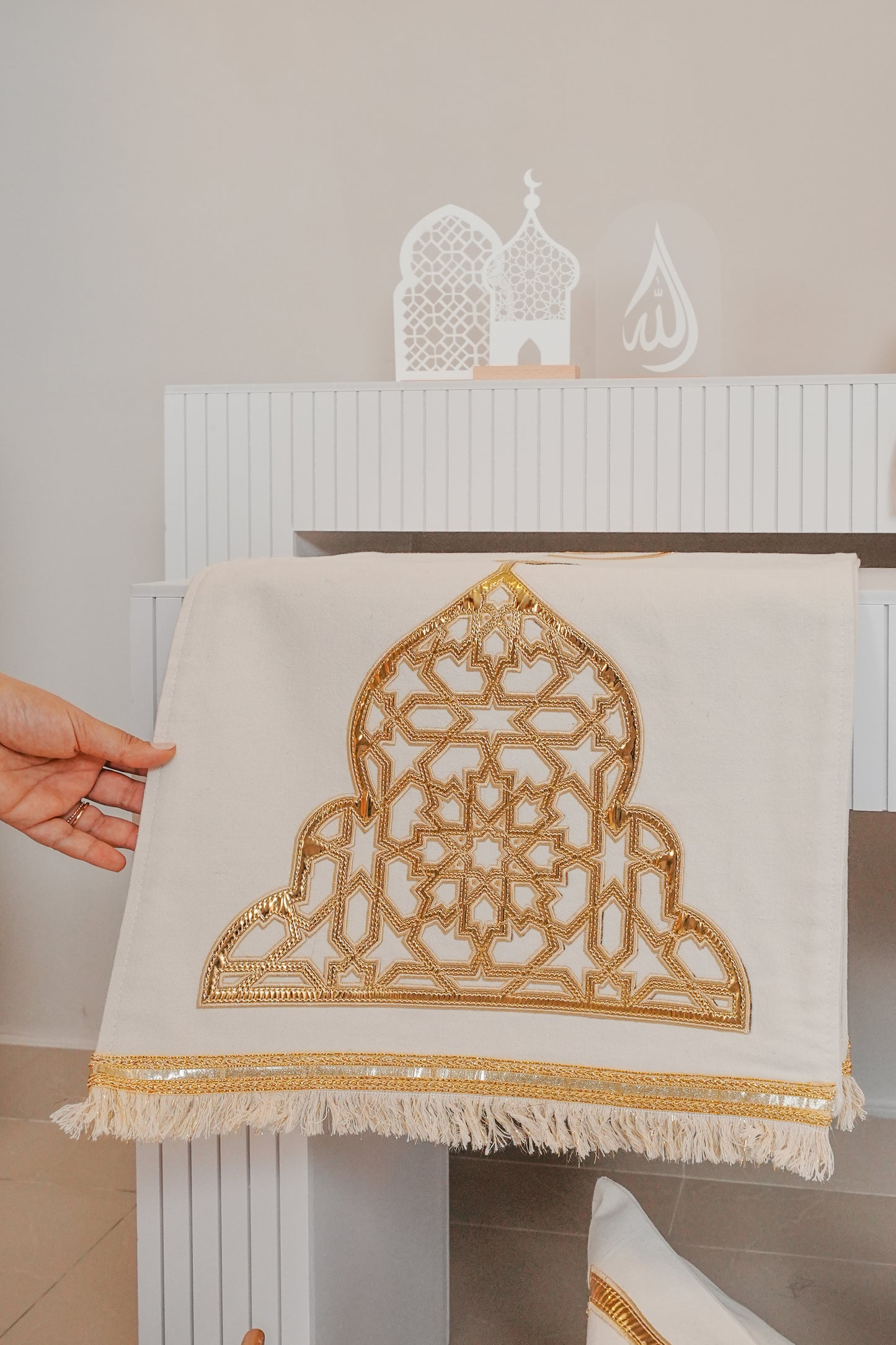 Mosque Gold Table Runner