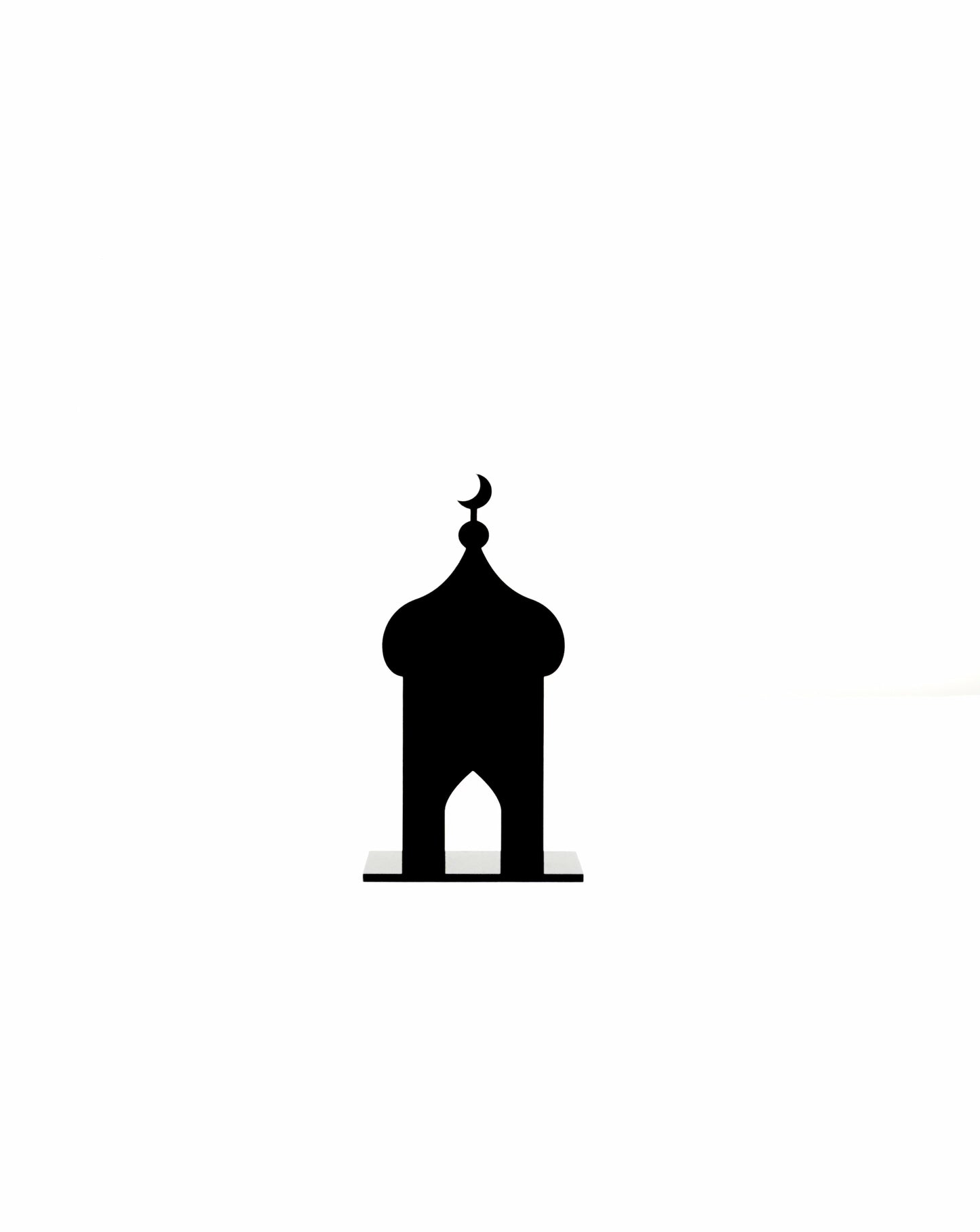 Acrylic Mosque Decor - Black