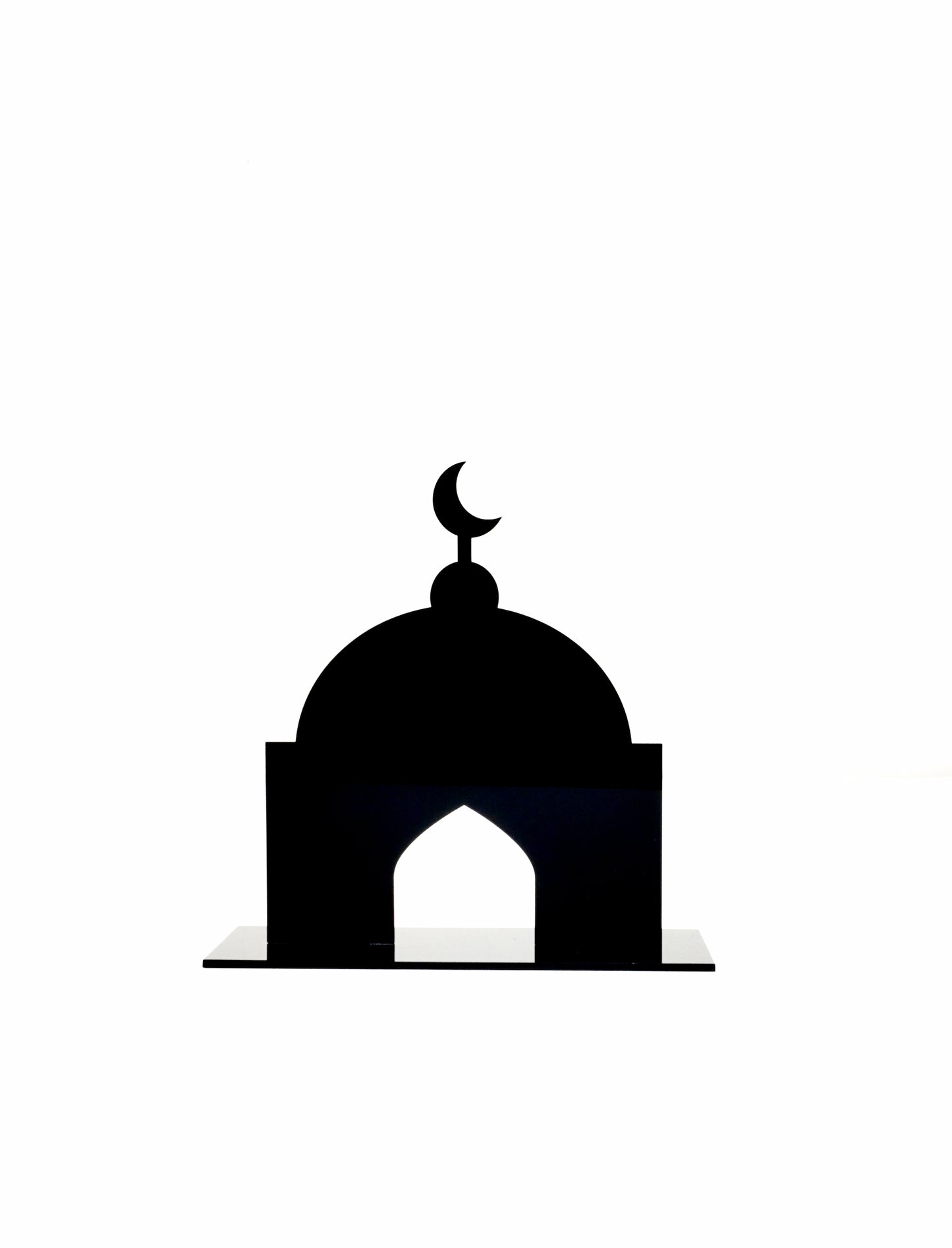 Acrylic Mosque Decor - Black