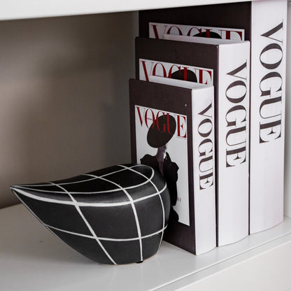 Vogue Wooden Decorative Books Set of 3