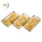 Golden Desserts Glass Box تمر جوز فستق