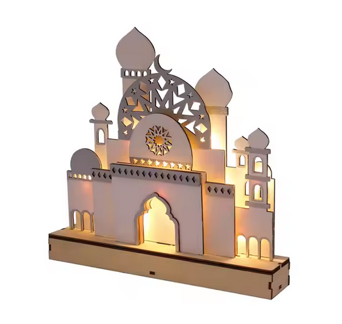 Silver Wooden Mosque