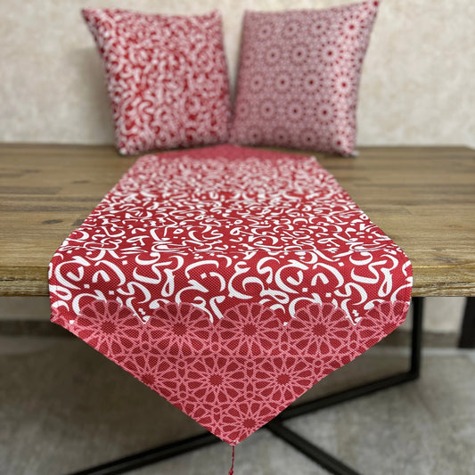 Koufi Table Runner with 2 cushions