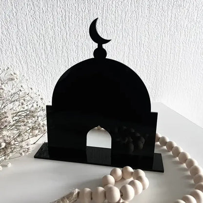 Acrylic Mosque Decor - Black