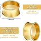 Elegant Gold Metal adjustable Napkin Ring Gold Napkin Buckle