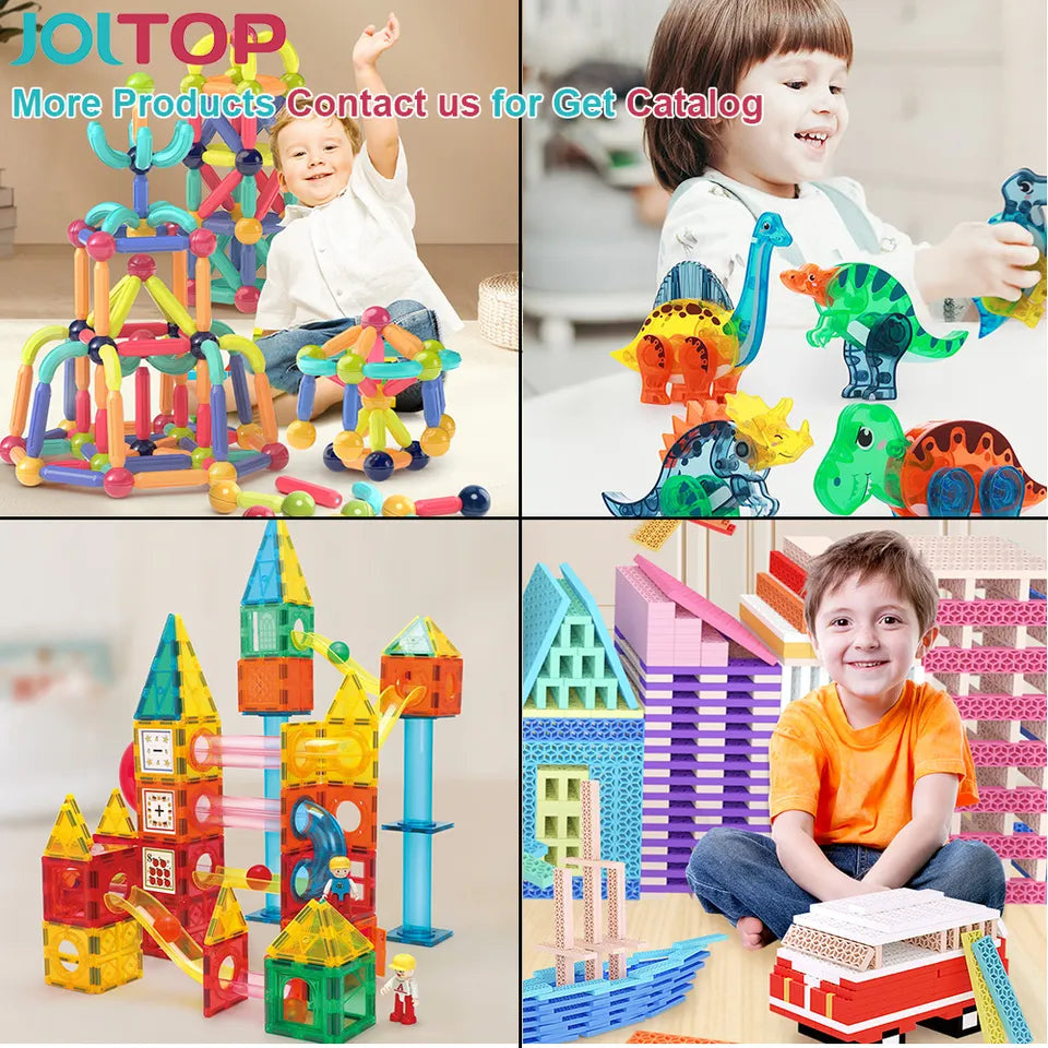 100 Pc set magnetic Montessori tiles