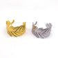 Creative Feather Metal adjustable Napkin Ring Silver Napkin Buckle