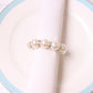 Handmade Beaded Pearl Napkin Ring