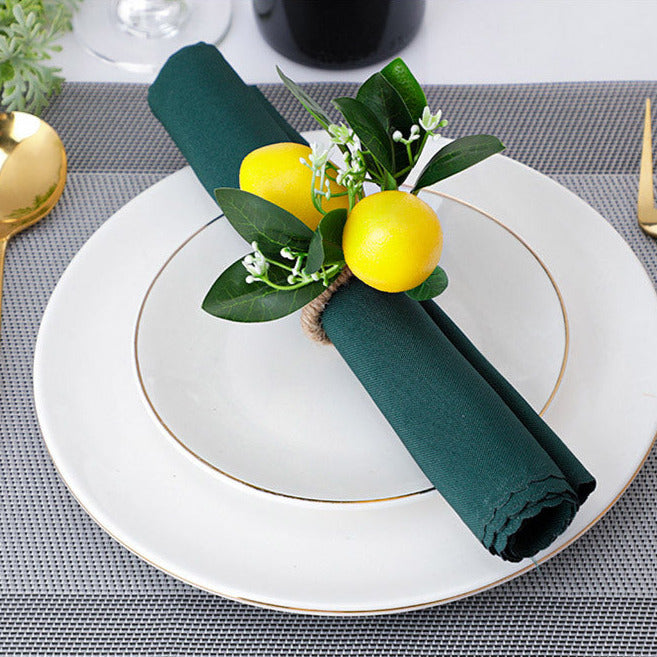 Lemon Ring Napkin Holder Western-Style