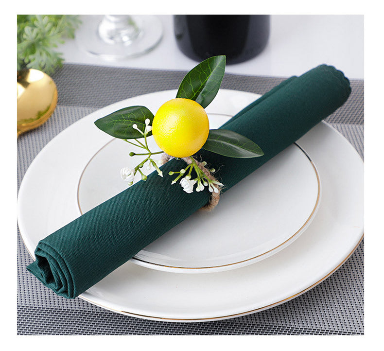 Lemon Ring Napkin Holder Western-Style