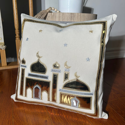 Cushion Gold & Silver Mosque