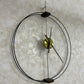 Vintage Minimal  Black Wall Clock