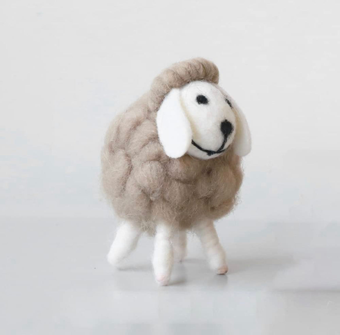 Cute Wool Sheep tabletop decor set of 3