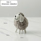 Cute Wool Sheep tabletop decor set of 3