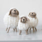 Cute Wool Sheep tabletop decor set of 3