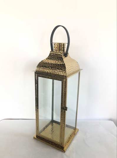 Embossed Golden Lanterns set of 3