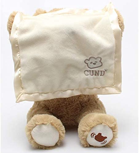 GUND Peek-A-Boo Teddy Bear Animated Stuffed Animal Plush