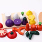 Wooden Vegetables Kitchen Toys