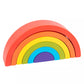 Wooden Rainbow Architect Arches - Nesting Puzzle - Stacking Blocks