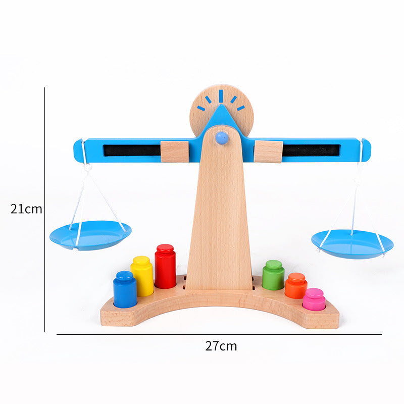 Wooden Balances Scale Montessori Toy