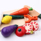 Wooden Vegetables Kitchen Toys