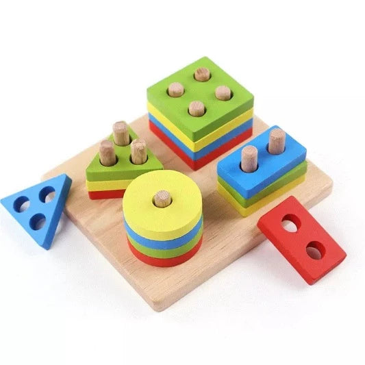 Montessori Wooden stacks