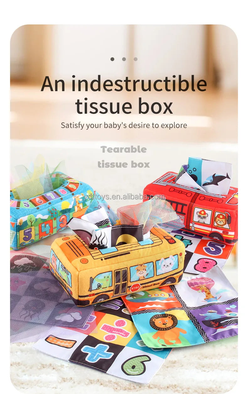 Sensory Kids Cloth Tissue Box