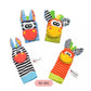 Infant Rattle Wrist Socks