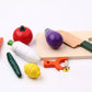 Wooden Vegetables Kitchen Toys