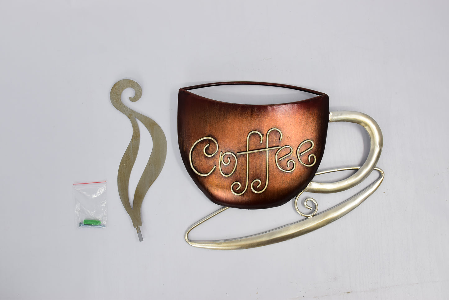 Coffee Metal Frame Wall Decor