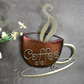 Coffee Metal Frame Wall Decor