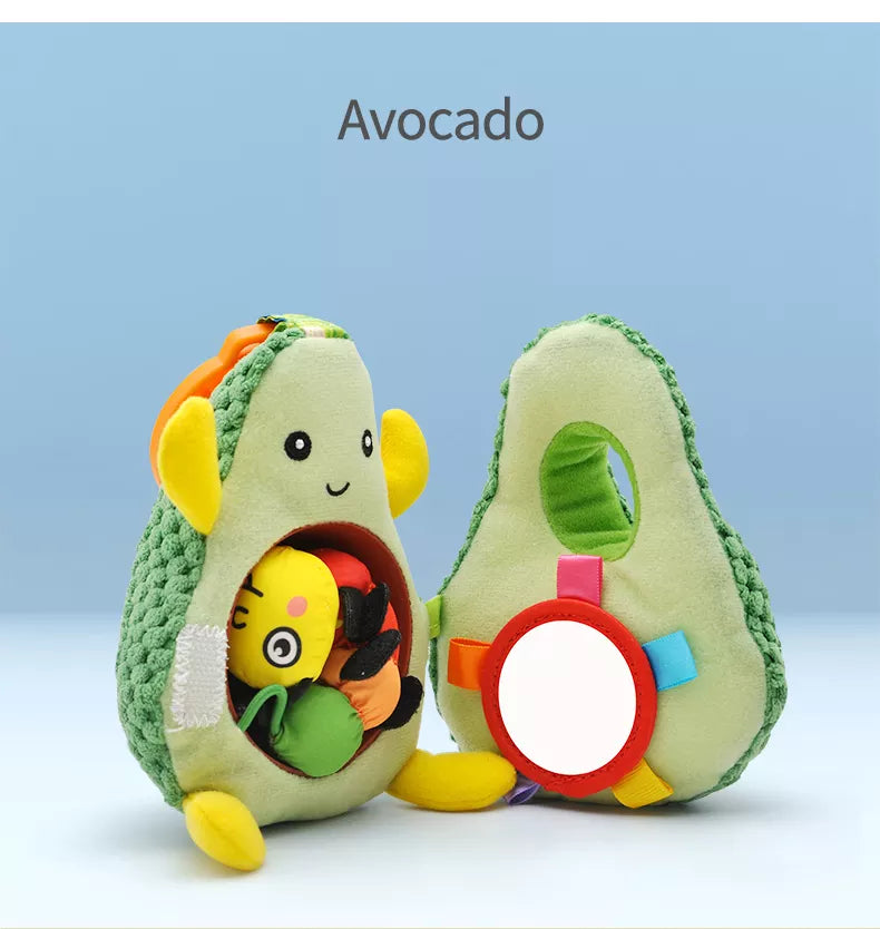 open avocado soft toy