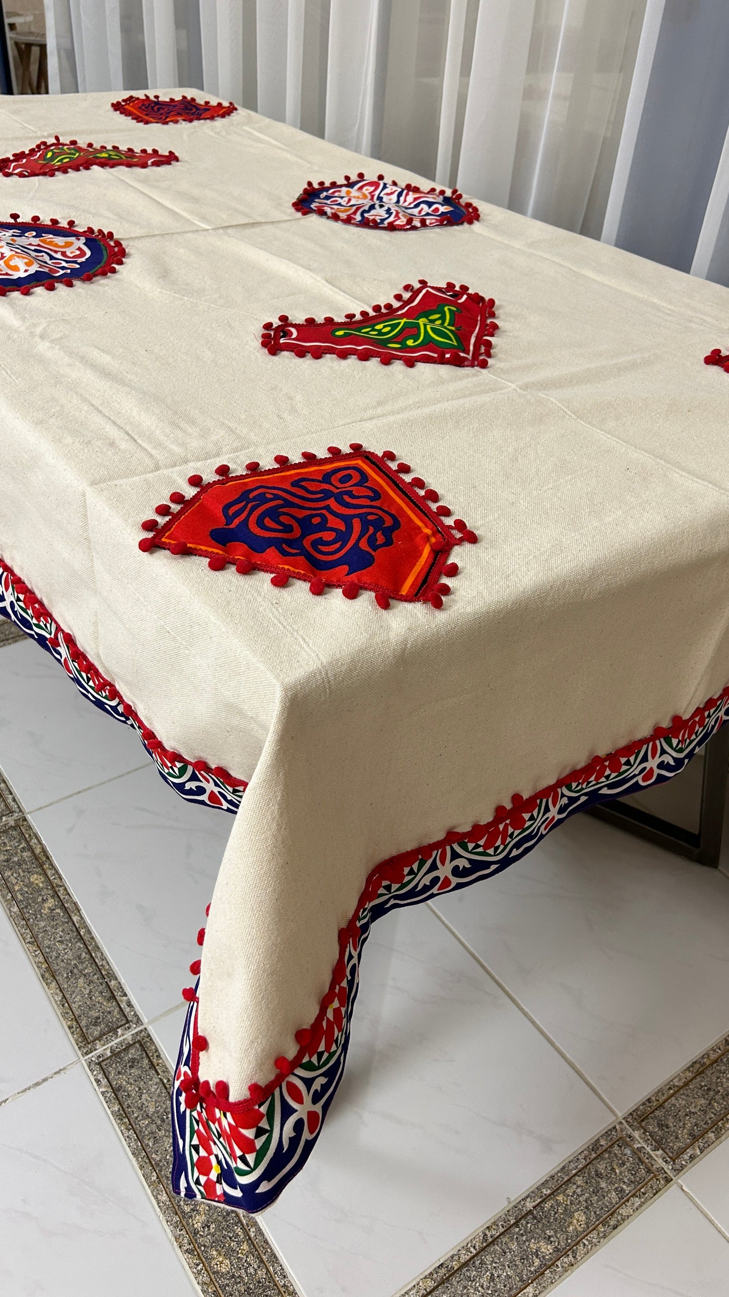 Khayamiyah Table Red Cloth