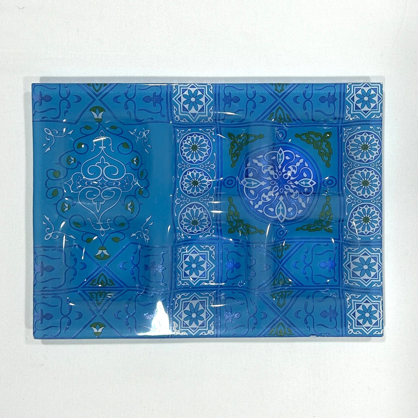 Blue Khayamiyah Serving Plates