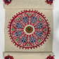 Red Khayamiyah Table Runner with cushions