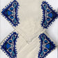 Blue Khayamiyah Table Runner with 2 cushions