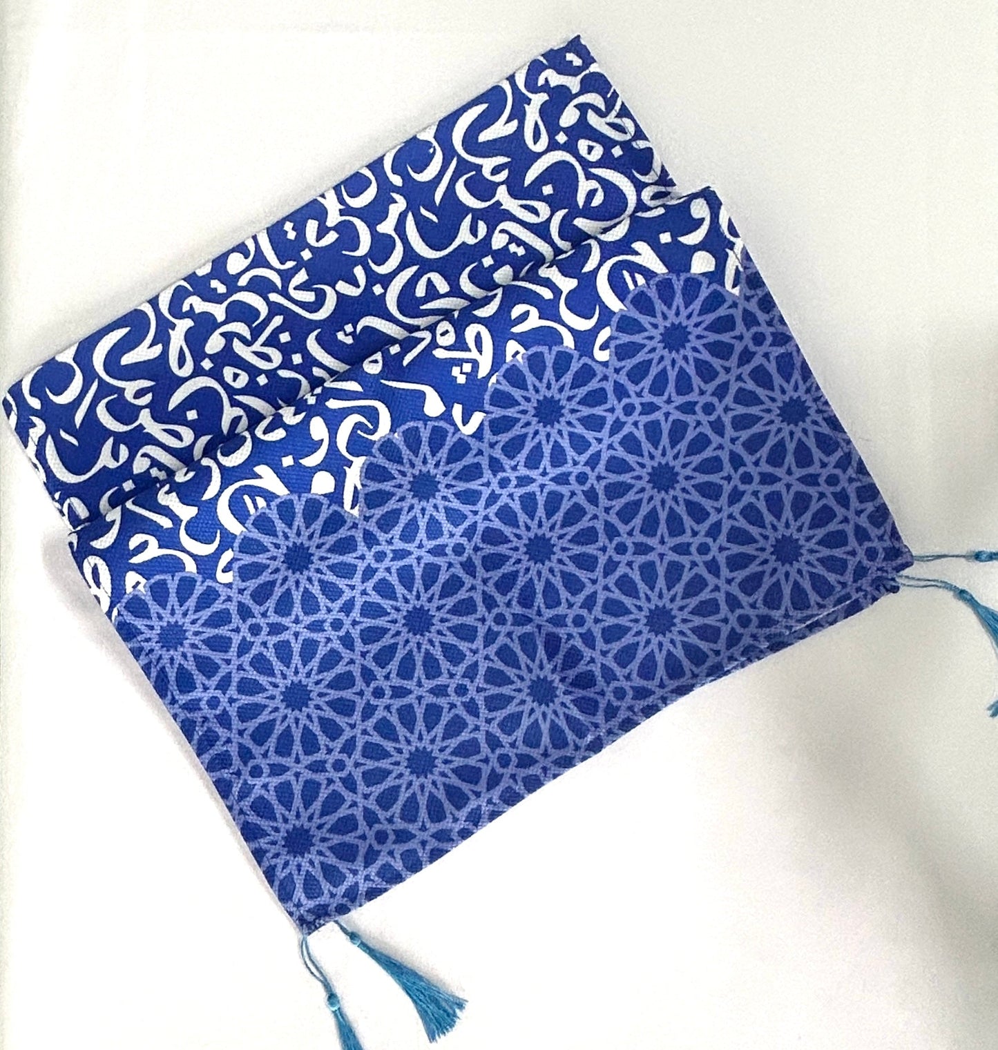 Blue Arabic Koufi Table Cloth