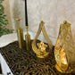 Black with Gold Koufi Table Runner Set